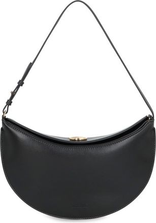 Jacquemus Le Petite Ovalo Leather Shoulder Bag