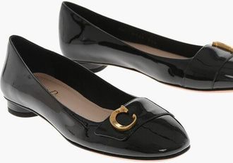 Dior Patent Ballerinas CEST DIOR with Front Monogram size 35,5
