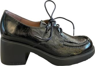 Wonders Womens Lack I Platform Heel In Negro