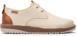Pikolinos Baza Veterschoen - Dames - Veterschoenen - Wit - 36 EU - Leer - Schoenen