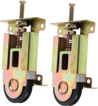 OEM Rodillos Deslizantes Para Puertas De Armario - Juego De 2 Con Rodamientos De Bolas, Ideales Para Espejos, Madera Y Metal - Ulisem