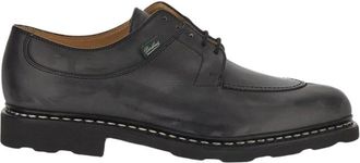 Paraboot Leren Avignon Griff Schoen - Heren - Veterschoenen - Zwart - 44 EU - Leer - Schoenen