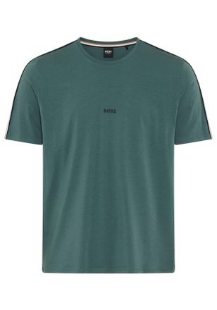 HUGO BOSS T-Shirt BOSS Unique, Herren, Gr. XXL, dunkelgr&uuml;n 304, Jersey, Obermaterial: 95% Baumwolle, 5% Elasthan, regular fit, Rundhals, Shirts T-Shirt, aus ela