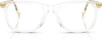 Miu Miu 0mu 01wv Transparent Acetate Eyeglasses