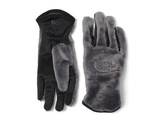 The North Face Osito Etiptm Womens Gloves Extreme Cold Weather Womens Gloves Smoked Pearl : SM, Elastic/Fleece/Polyester