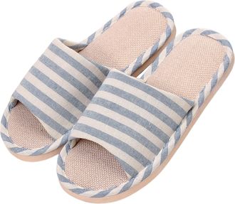 Generic Slippers Women Mens And Womens Summer Thick Soled Indoor Non Slip Leisure Bathroom Soft Soled Cozy Clogs Hotel Linen Design For Her Cozy House Slipper