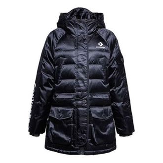 Converse (WMNS) Converse Iridescent Sideline Down Fill Jacket Asia Sizing Black 10006987-A02
