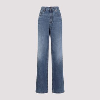 Brunello Cucinelli Brunello Cucinelli jeans met wijde pijpen