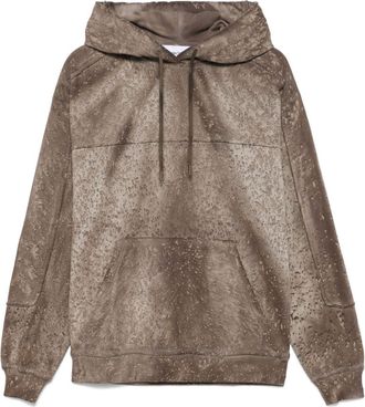 &Eacute;tudes Studio Felpa con fantasia camouflage - Marrone
