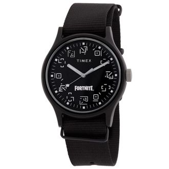 Timex Mens Fortnite Black Dial Watch
