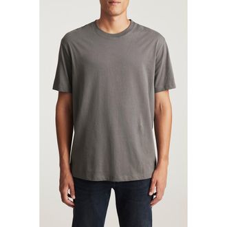 Mavi Cotton Crewneck T-Shirt in Lava Smoke Comfort at Nordstrom, Size Xx-Large