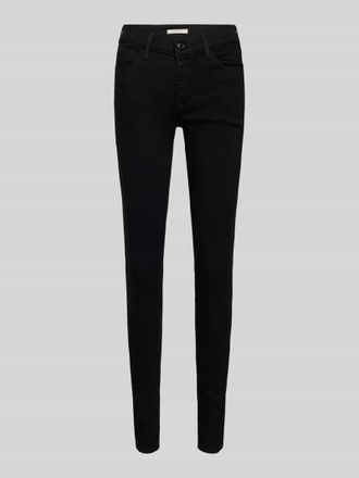 Levi's Super Skinny Fit Jeans aus Baumwoll-Mix Modell SECLUDED in Black, Gr&ouml;&szlig;e 28/30