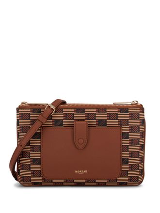 Moreau Borsa a tracolla Double Pouch - Marrone