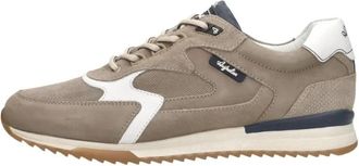 Australian Footware Bakersville Sneakers - Heren - Sneakers - Beige - 46 EU - Leer - Schoenen
