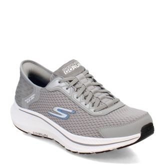 Skechers Mens Hands Free Slip-ins Go Run Consistent 2.0 Empower Sneaker, Light Grey, 9.5 UK