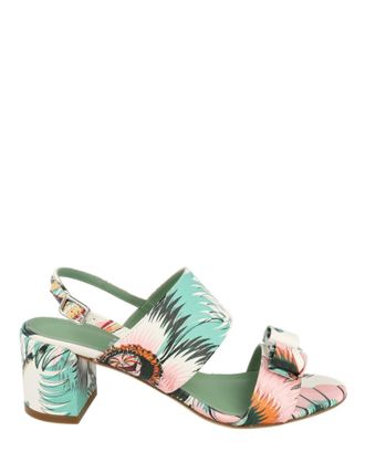 Ferragamo Giulia Leather Sandals - Narrow Width