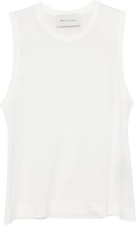 Ami Tanktop - Dames - Tops zonder mouwen - Wit - L - Katoen - Tops
