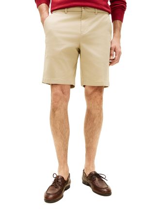 Tommy Hilfiger bermuda Tommy Hilfiger beige normale fit katoen chino