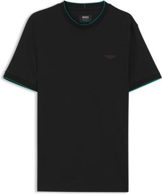 BOSS x ASTON MARTIN T-shirt in mercerized cotton