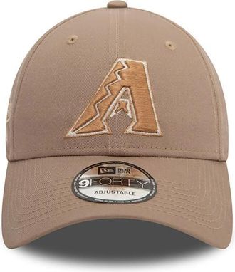 New Era Beige 9Forty Logo Baseball Hat