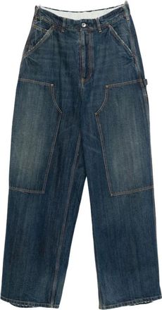 Maison Margiela Hombre, Vaqueros, Azul, Talla: S