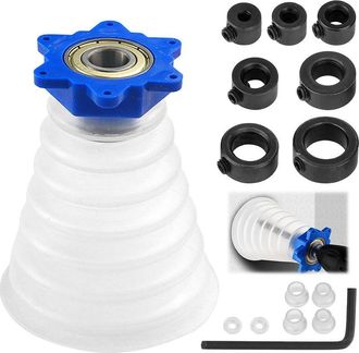 OEM Kit De Cubierta Antipolvo Transparente Para Taladros, Duradero, Recogedor De Polvo Para Taladros, Doble Capa A Prueba De Polvo, Apto Para La Mayor&iacute;a D