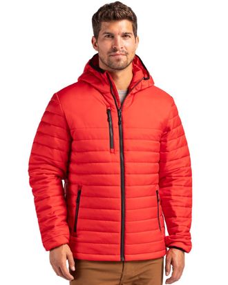 Clique Valhalla Full Zip Mens Puffer Jacket