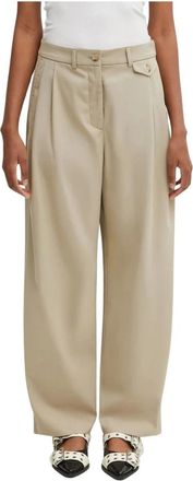 Maison Kitsun&eacute; Donna, Pantaloni, Beige, S, new