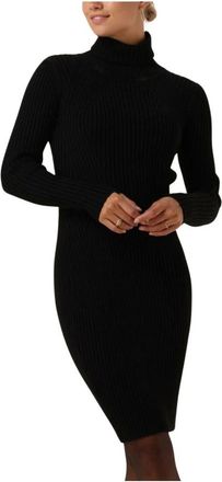 Janice Dames, Jurken, Zwart, Maat: 2XL