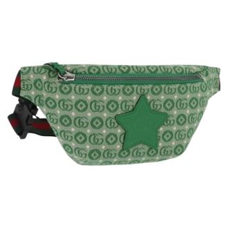 Gucci Borsa a tracolla Pre-owned in tela - - Pre-owned - Donna - Verde - ONE SIZE