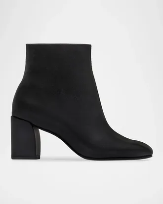 Bernardo 65mm Naomi Leather Ankle Booties