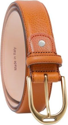 Ghurka Heritage handcrafted genuine leather belt in Tan at Nordstrom, Size 32
