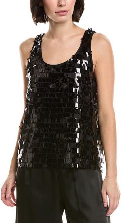 Vince Camuto V-Neck Boxy Tank