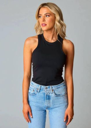 BuddyLove Jada Sleeveless Bodysuit In Black