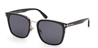 Tom Ford Smoke Square Mens Sunglasses FT1383-K 01A 57
