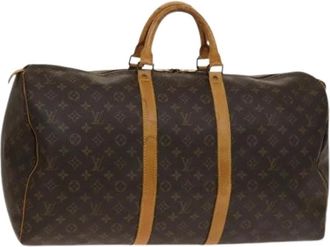 Louis Vuitton Pre-owned Weekend Bags, female, Brown, Size: ONE SIZE Pre-owned Vintage Weekend Bag
