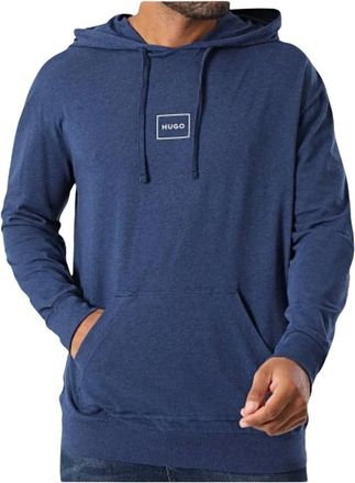 HUGO BOSS Uomo, Felpe, Blu, L, new