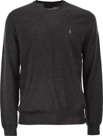 Polo Ralph Lauren Hombre, Jerseys, Gris, Talla: L