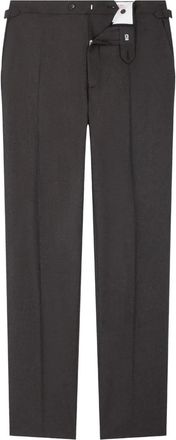 Fursac Pantaloni in lana con fibbia - Verde