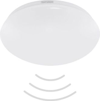 Telefunken Lampada da soffitto a led con sensore di movimento e sensore di luce diurna IP44 &Oslash;27,8 cm 15 w