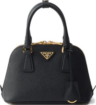 Prada Borsa tote con zip - Nero
