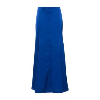 Philosophy di Lorenzo Serafini Dames, Rokken, Blauw, Maat: XS Satijn
