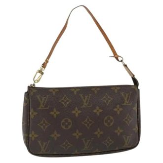 Louis Vuitton Pre-owned Mini Bags, female, Brown, Size: ONE SIZE Pre-owned Mini Pochette