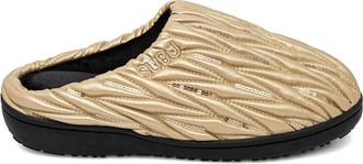 Subu Mules Banquet con paillettes - Oro