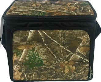 Brentwood 24 Can Insulated Cooer Bag with Hard Liner in Realtree Edge Camo