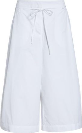 Jacquemus The Marin Cotton Poplin Crop Pants in White at Nordstrom, Size 10 Us