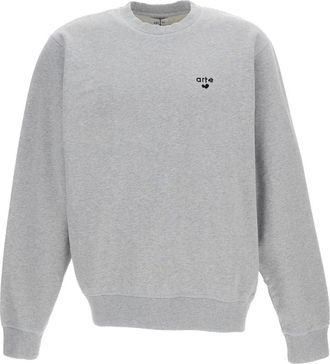 Arte Crewneck Sweatshirt - Heren - Sweatshirts - Grijs - XL - Katoen - Hoodies & sweatvesten
