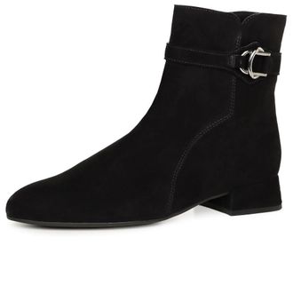 Gabor Fact Womens Ankle Boots 5.5 UK Black Suede