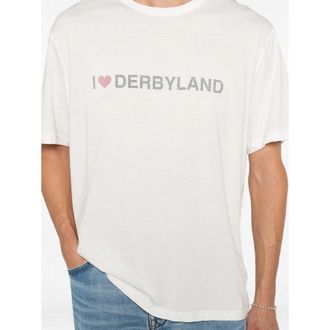 Cole Buxton Slogan Print Crew Neck T-Shirt - White