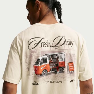 Nike Mens Nike Sportswear T-Shirt in Brown | IH1157-229